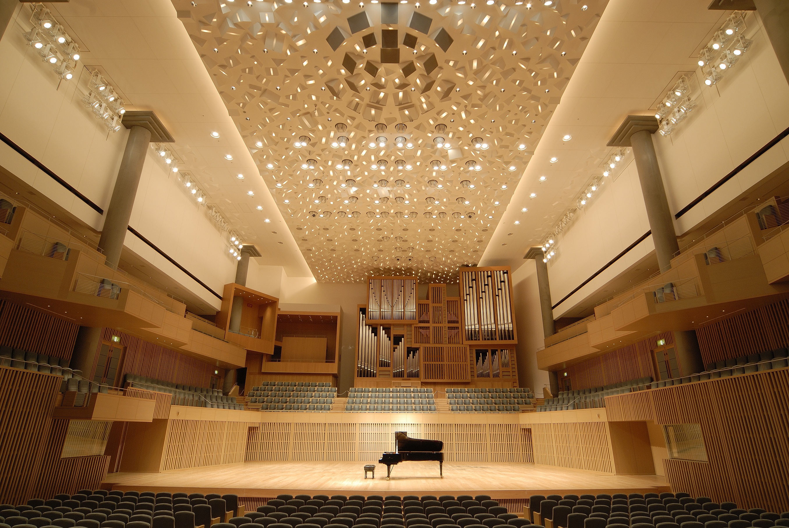 京都コンサートホールのオーディオガイド