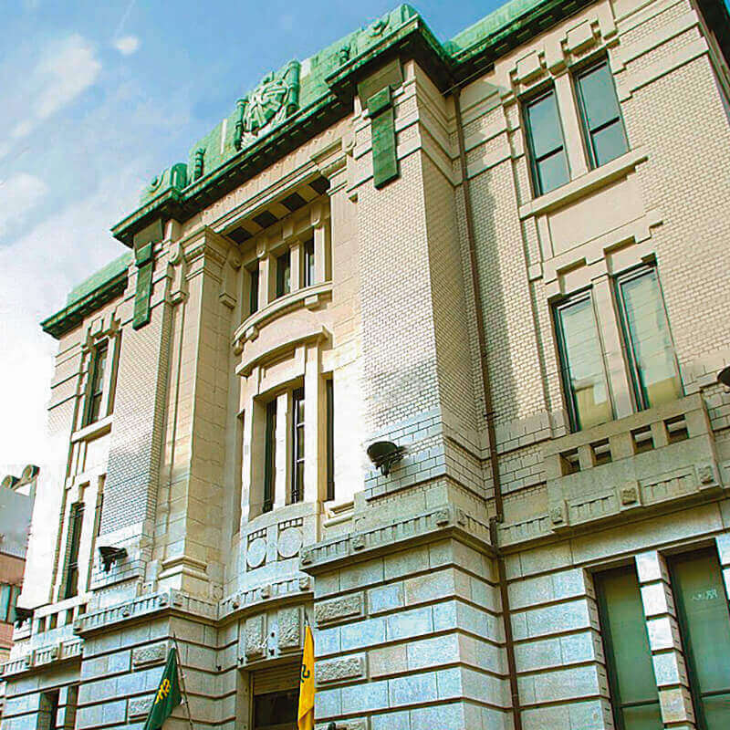 【SACRAビル】大正モダンのセセッション銀行建築、旧不動貯金銀行を特別見学