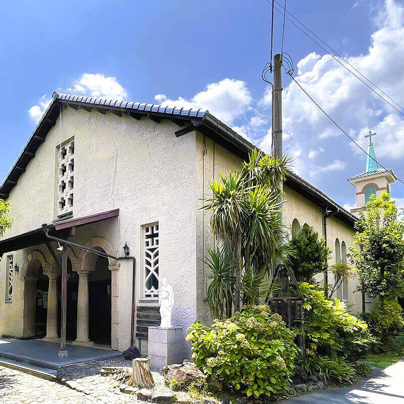 【カトリック西陣教会】文化財マネージャーと、占領期の聖堂建築を特別見学