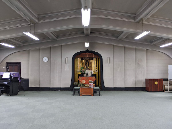 顕道会館のオーディオガイド